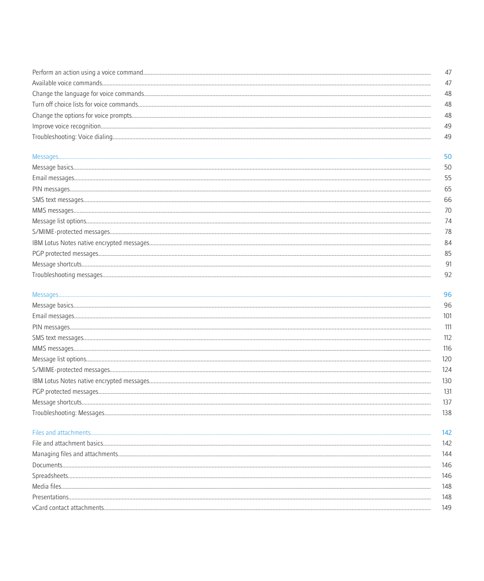 Blackberry CURVE 8980 User Manual | Page 4 / 443