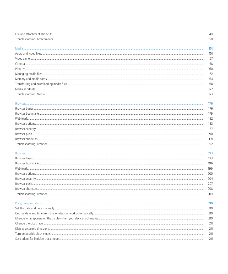 Blackberry CURVE 8980 User Manual | Page 5 / 443