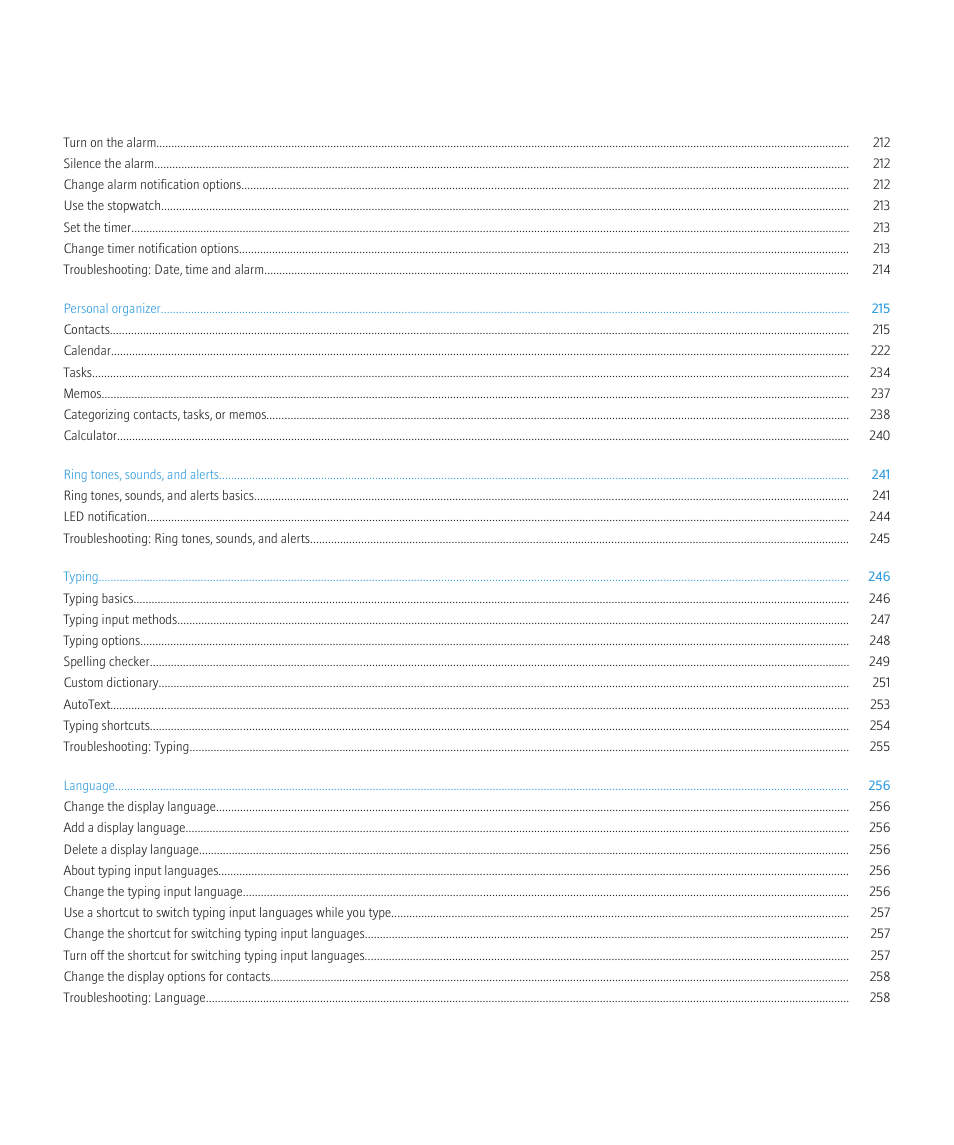 Blackberry CURVE 8980 User Manual | Page 6 / 443