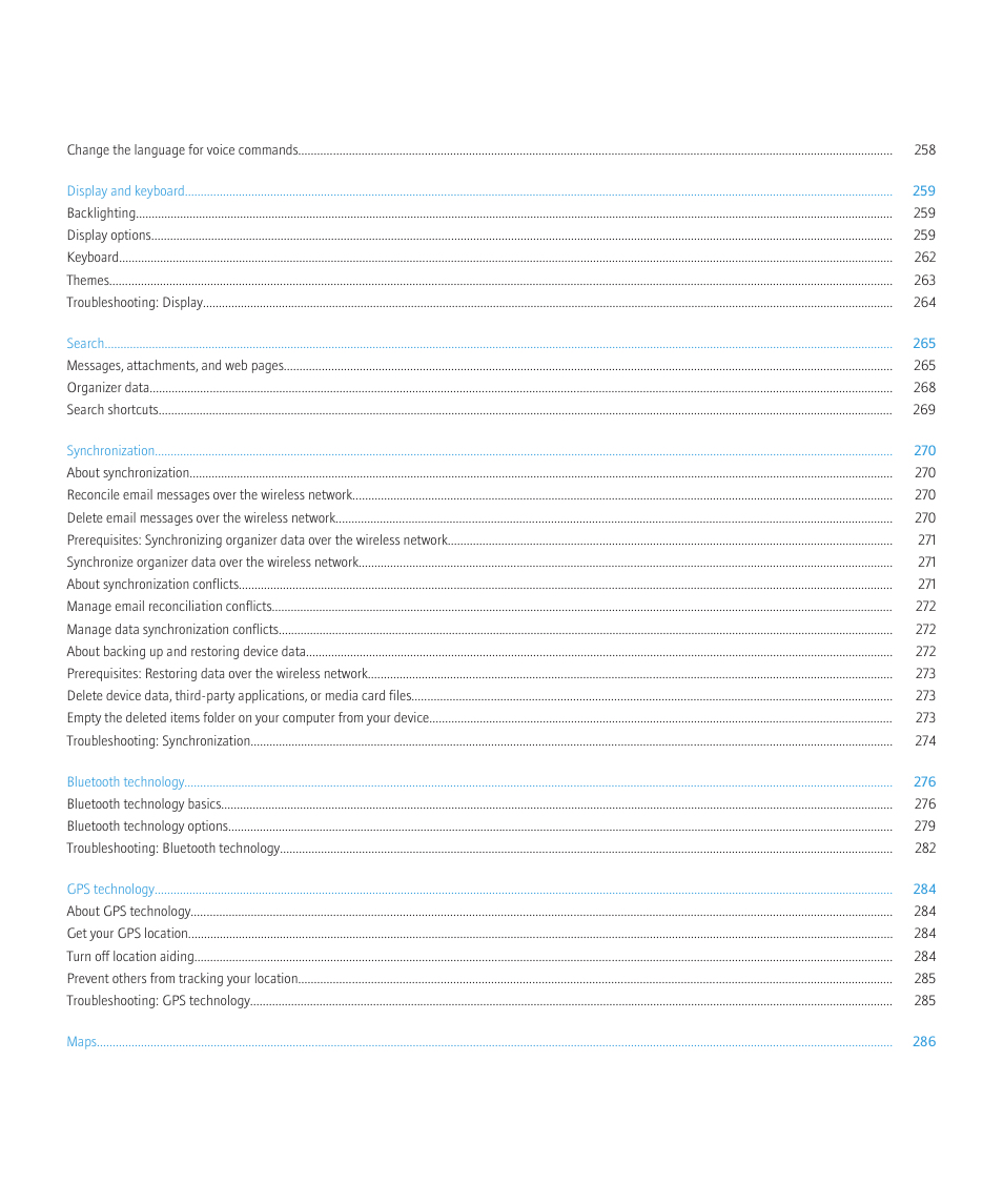 Blackberry CURVE 8980 User Manual | Page 7 / 443