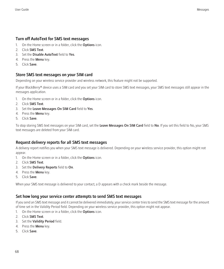 Blackberry CURVE 8980 User Manual | Page 70 / 443