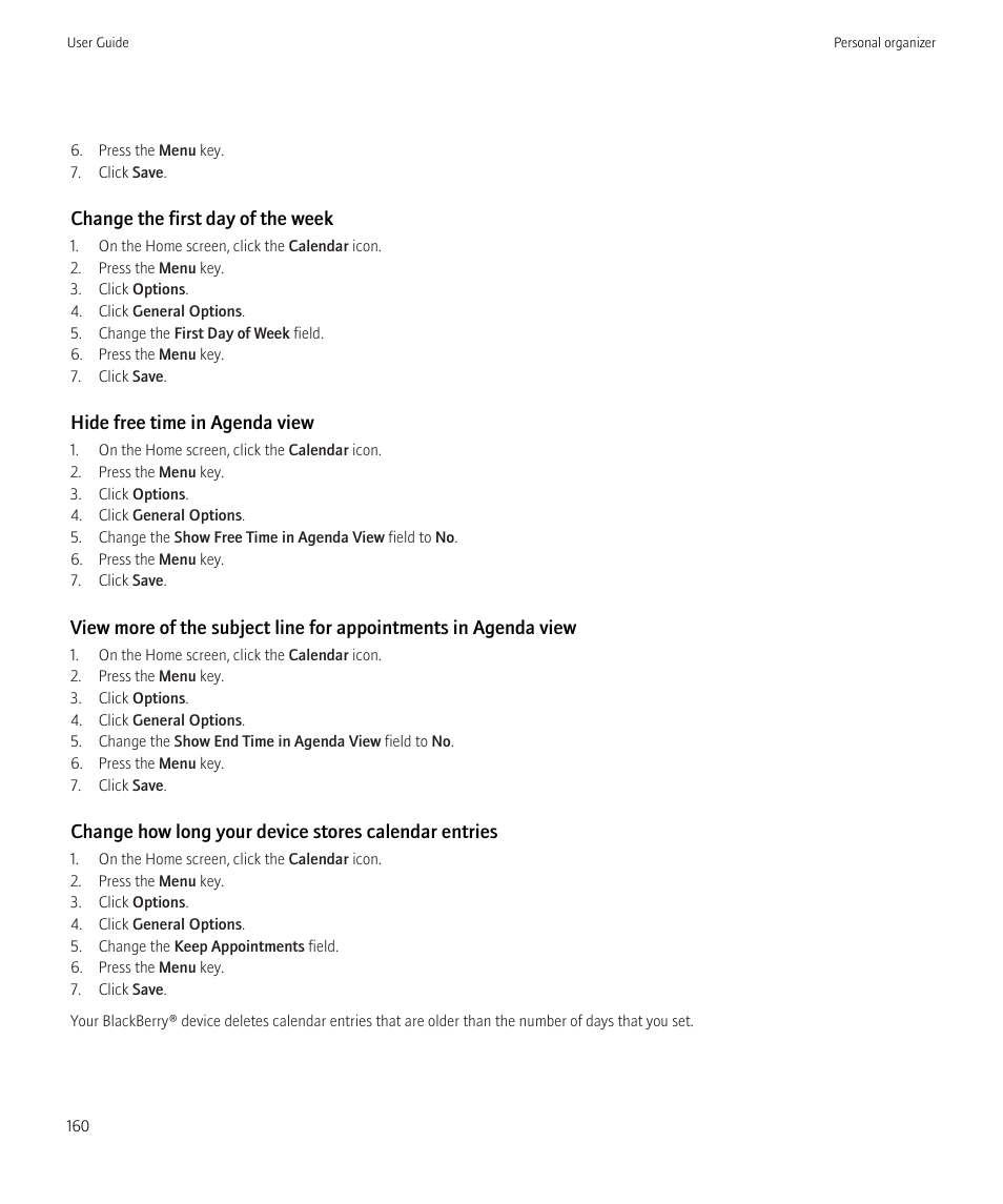 Blackberry CURVE 8350I User Manual | Page 162 / 318
