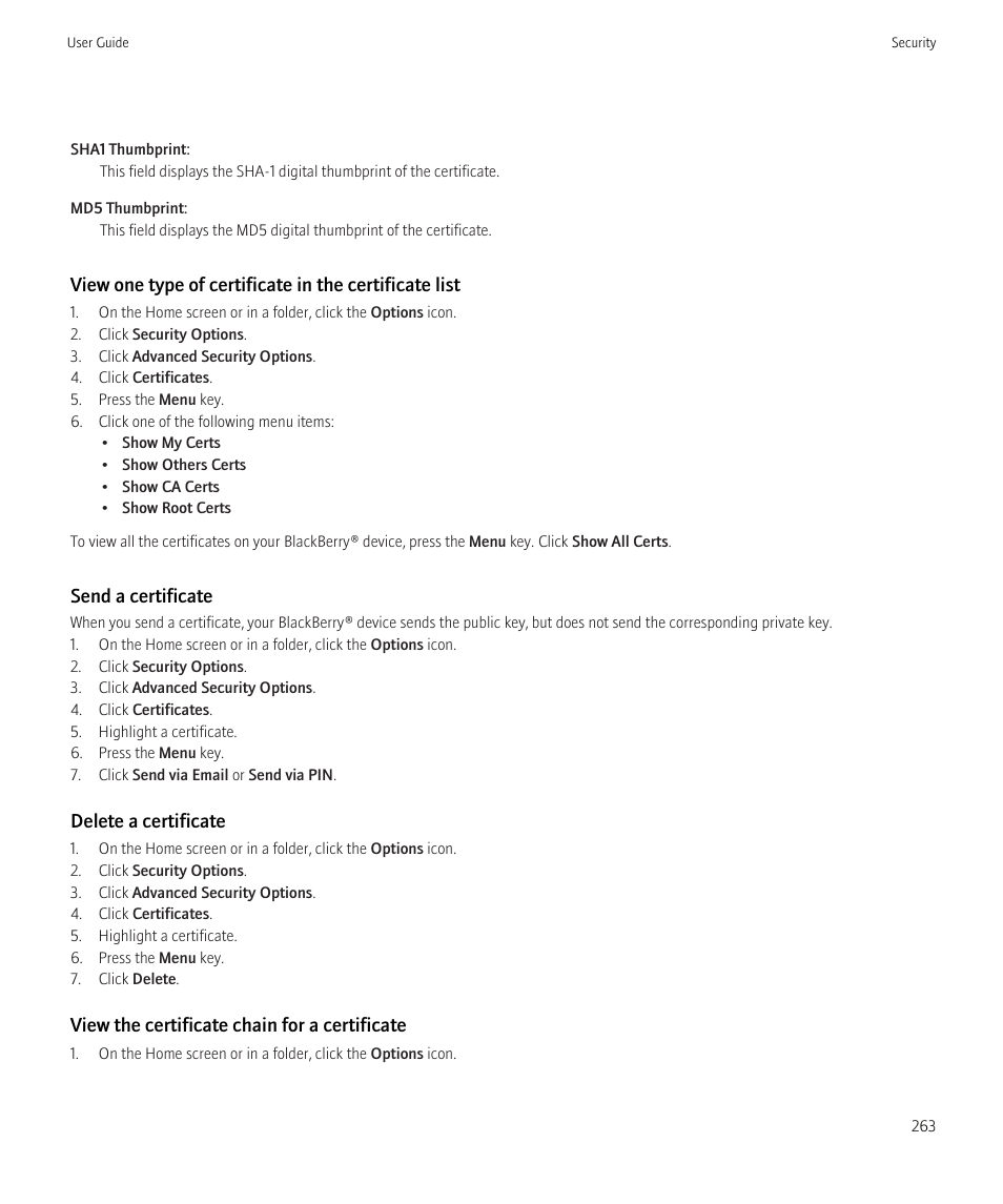 Blackberry CURVE 8350I User Manual | Page 265 / 318