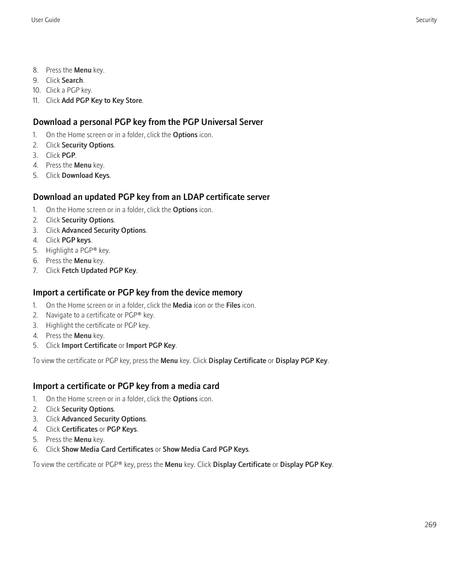 Blackberry CURVE 8350I User Manual | Page 271 / 318