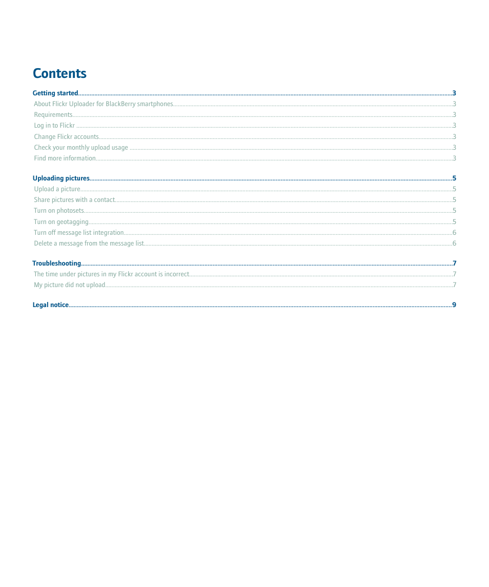 Blackberry Smartphones User Manual | Page 3 / 12