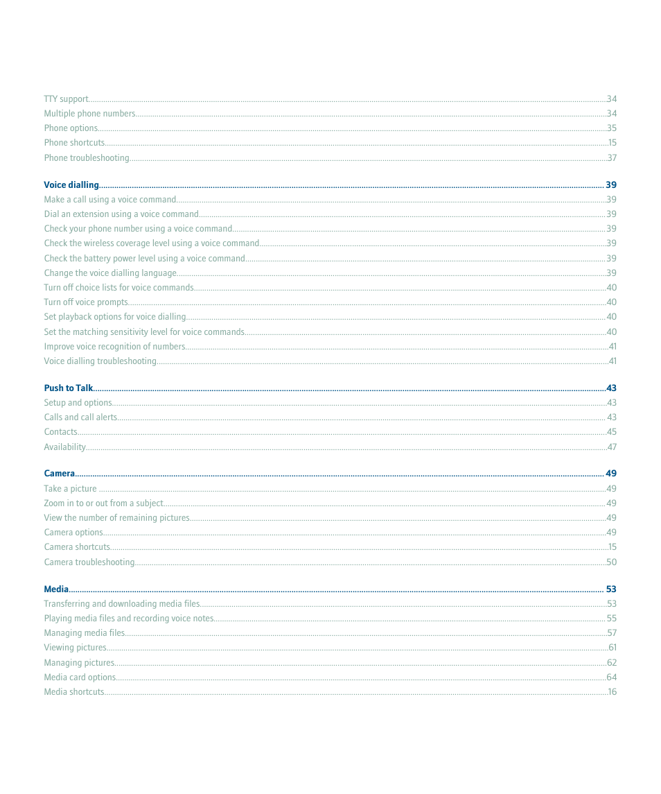 Blackberry Pearl 8100 User Manual | Page 4 / 283