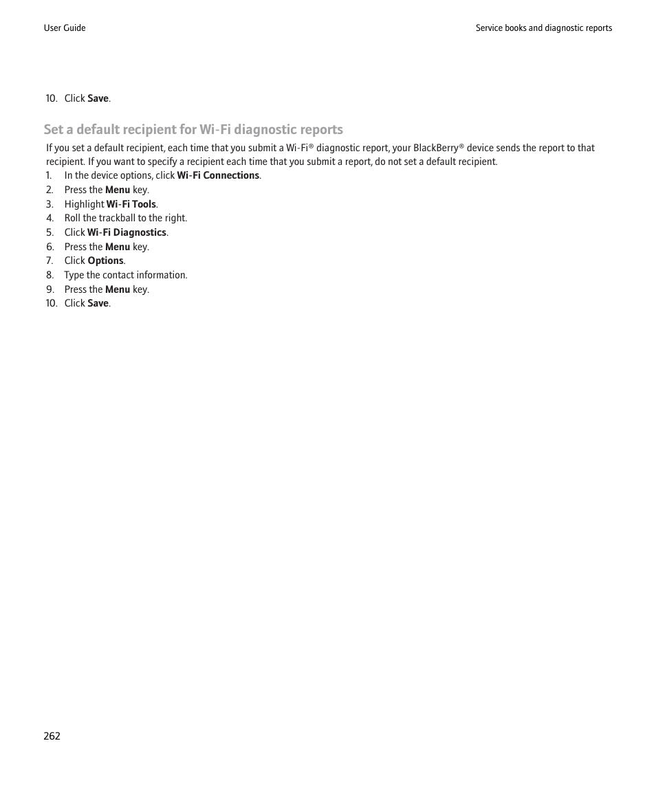 Blackberry Pearl 8220 User Manual | Page 264 / 277