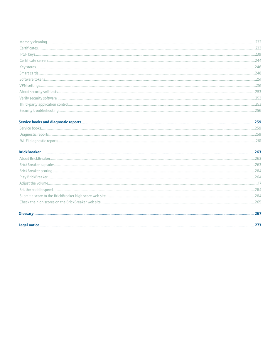 Blackberry Pearl 8220 User Manual | Page 9 / 277
