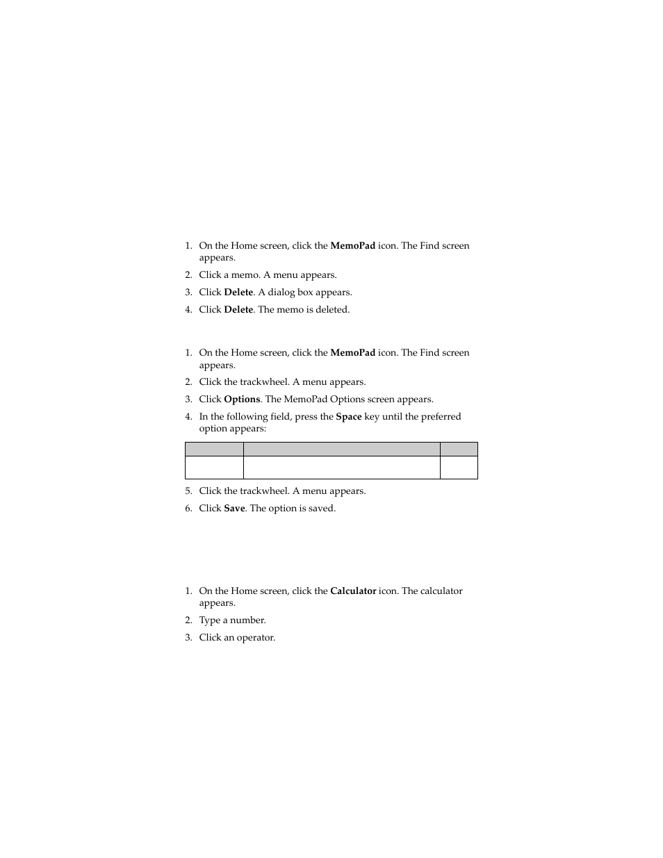 Calculator, Perform a calculation | Blackberry 7230 User Manual | Page 102 / 152