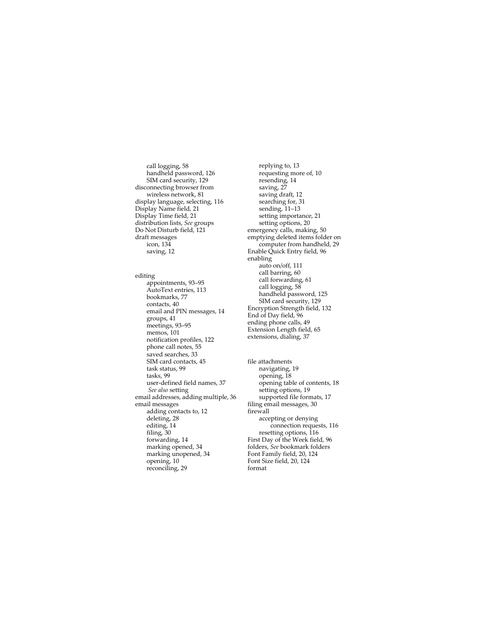 Blackberry 7230 User Manual | Page 144 / 152