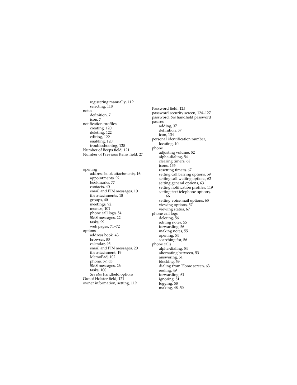Blackberry 7230 User Manual | Page 147 / 152