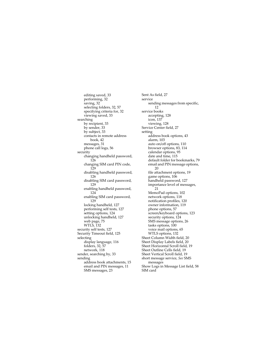 Blackberry 7230 User Manual | Page 149 / 152