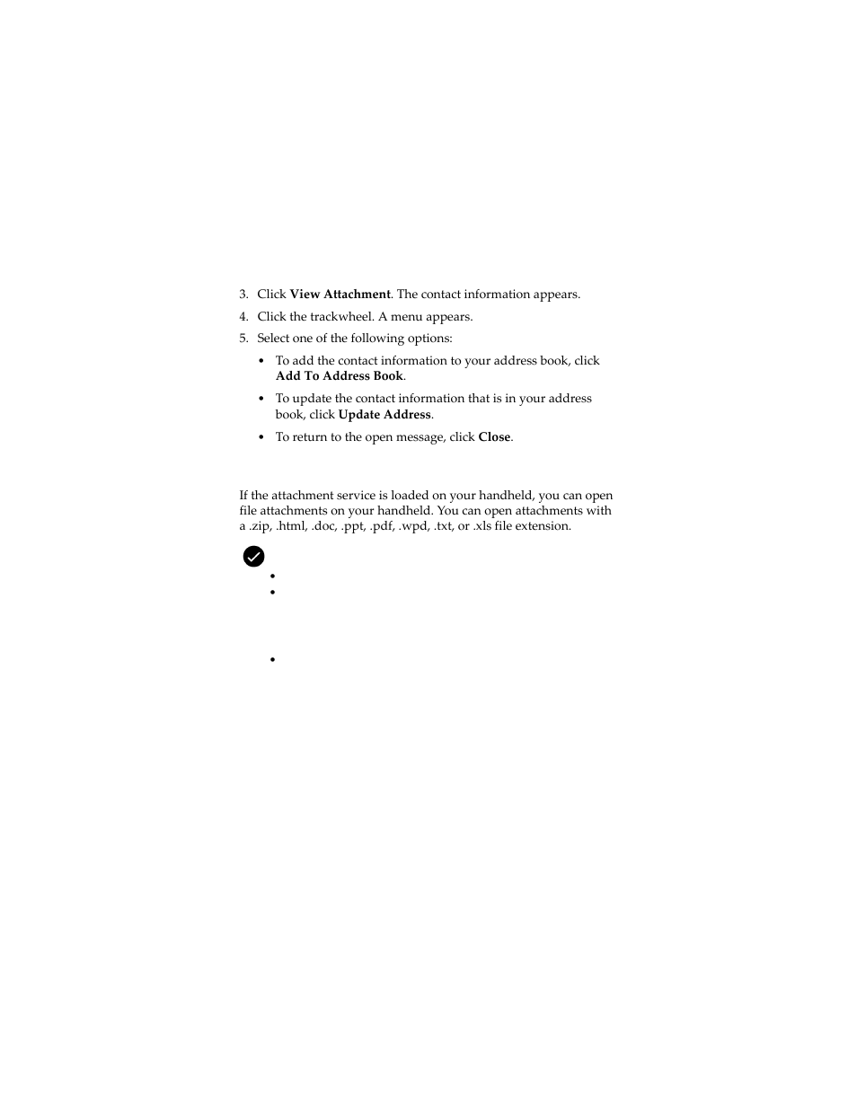 Managing file attachments | Blackberry 7230 User Manual | Page 17 / 152