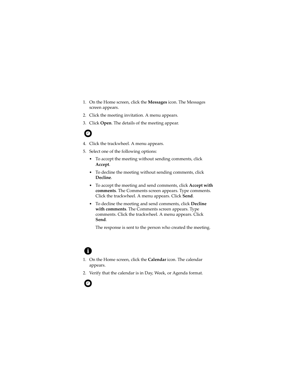 Edit an appointment or meeting | Blackberry 7230 User Manual | Page 93 / 152
