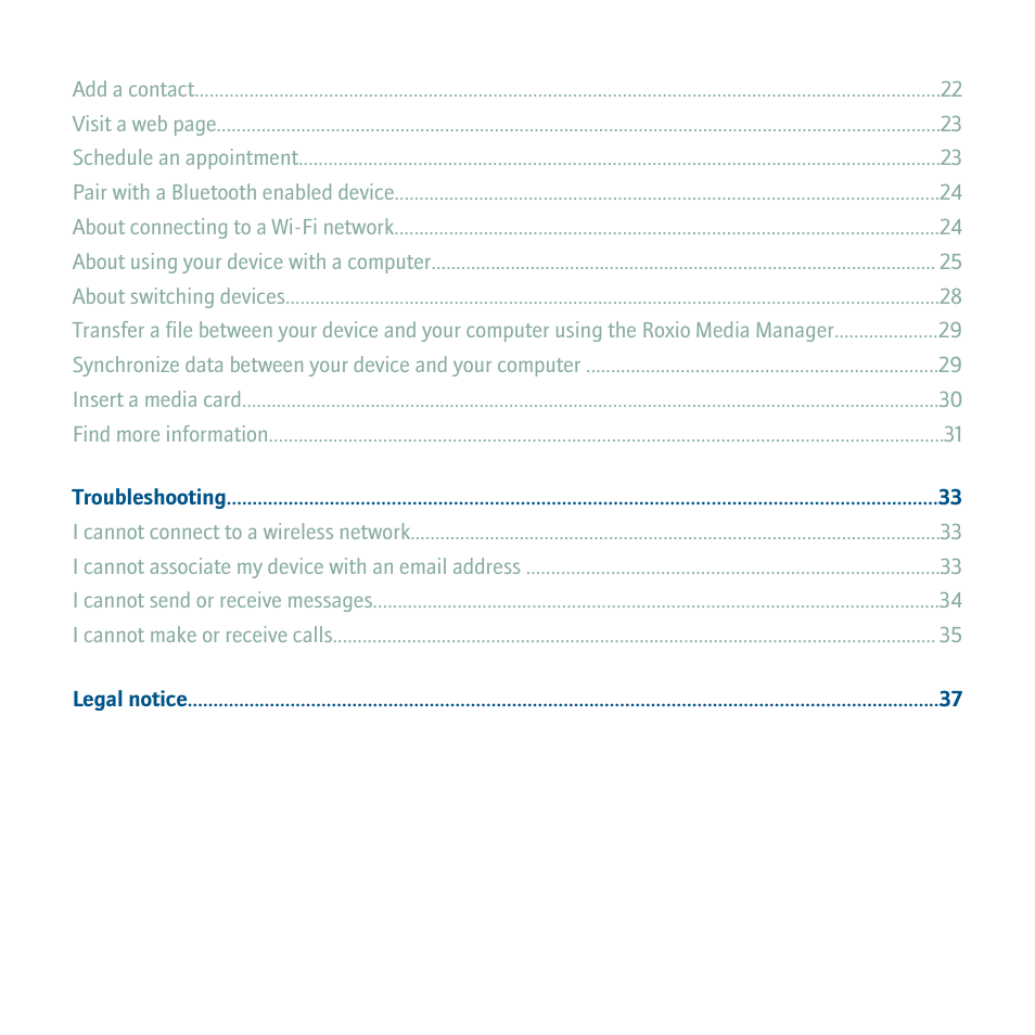 Blackberry 8820 User Manual | Page 4 / 44