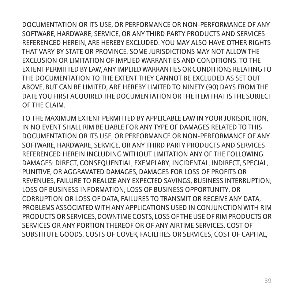 Blackberry 8820 User Manual | Page 41 / 44