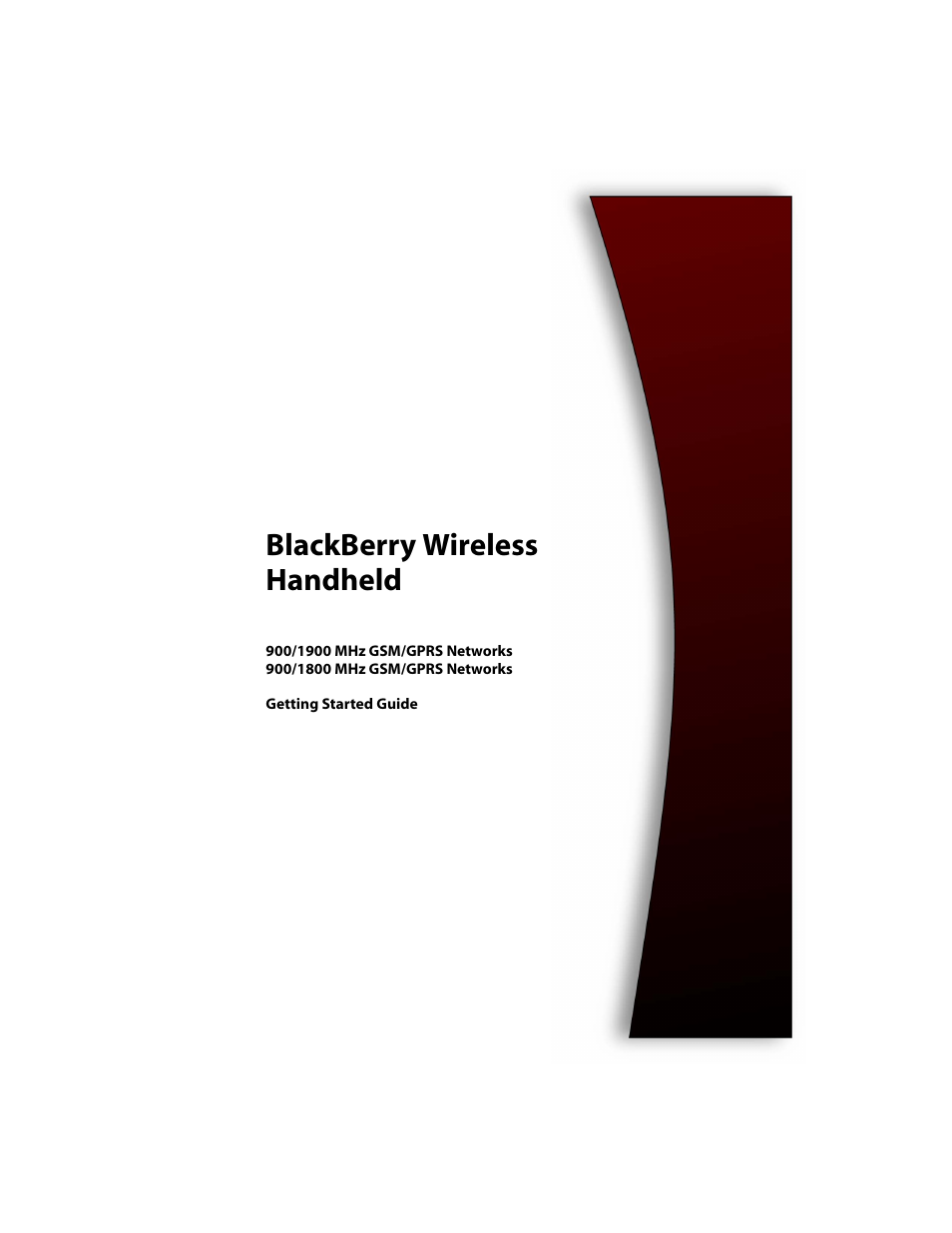 Blackberry RIM Wireless Handhelds 5810 User Manual | 76 pages