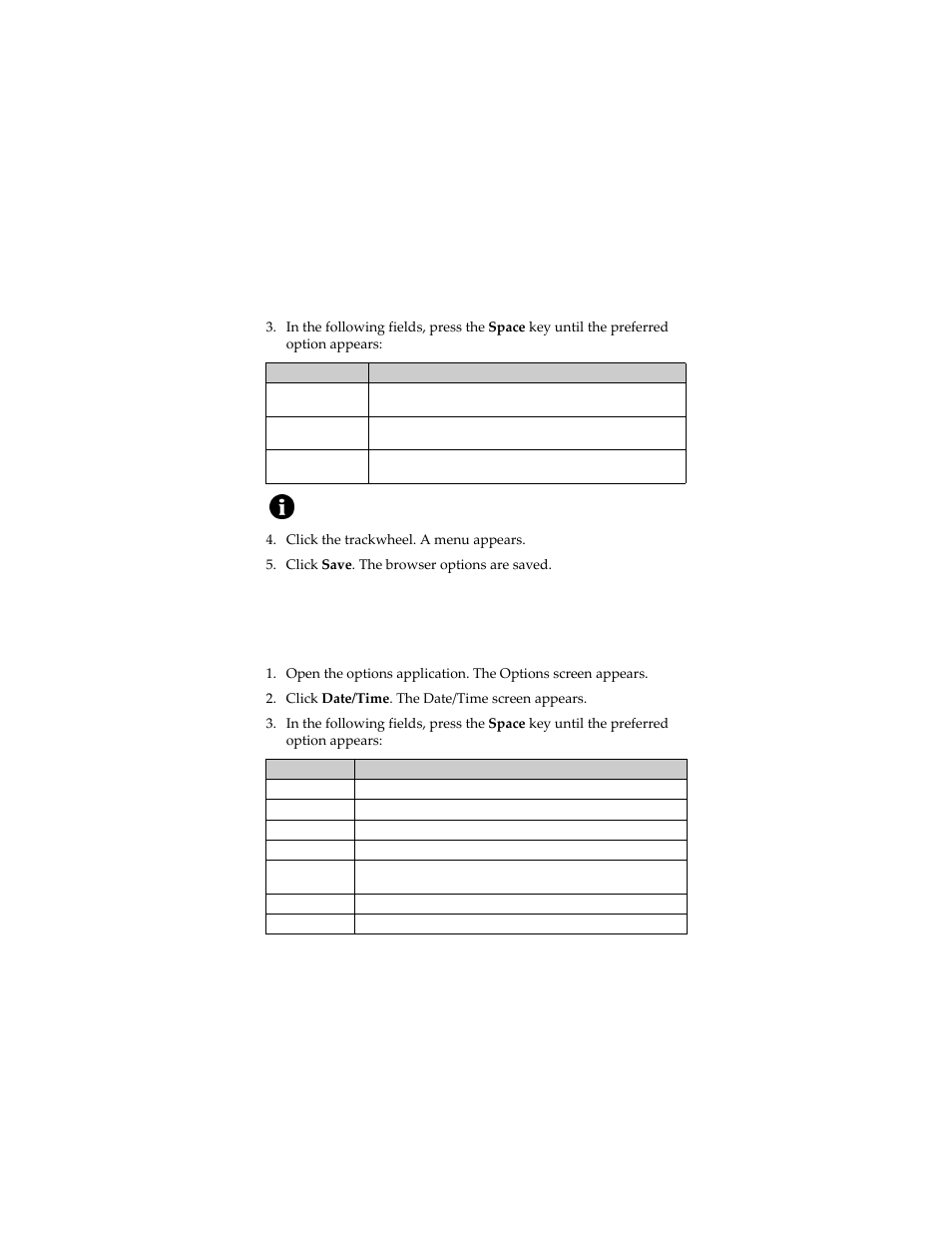 Date/time, Set the date and time | Blackberry 6280 User Manual | Page 114 / 152