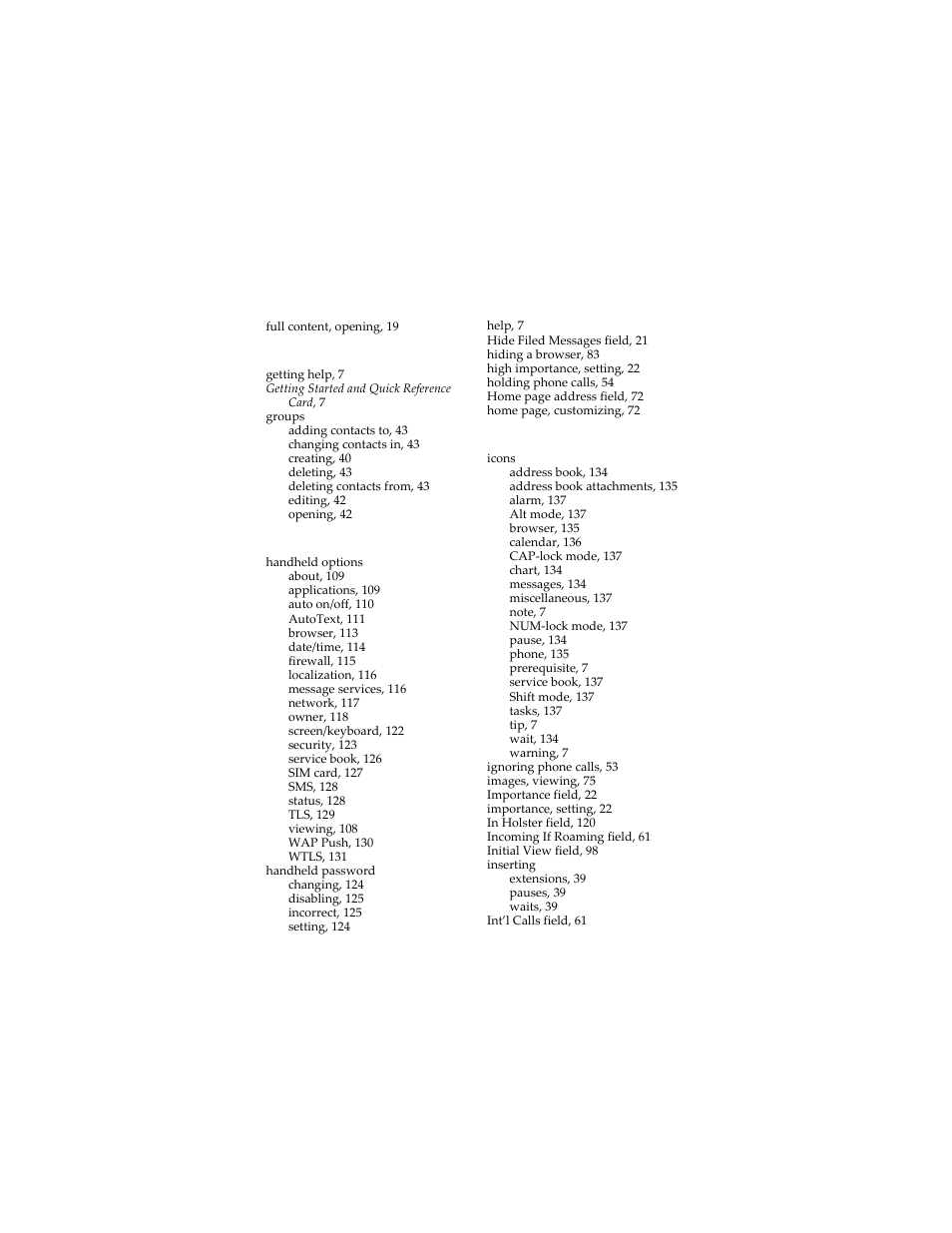 Blackberry 6280 User Manual | Page 145 / 152