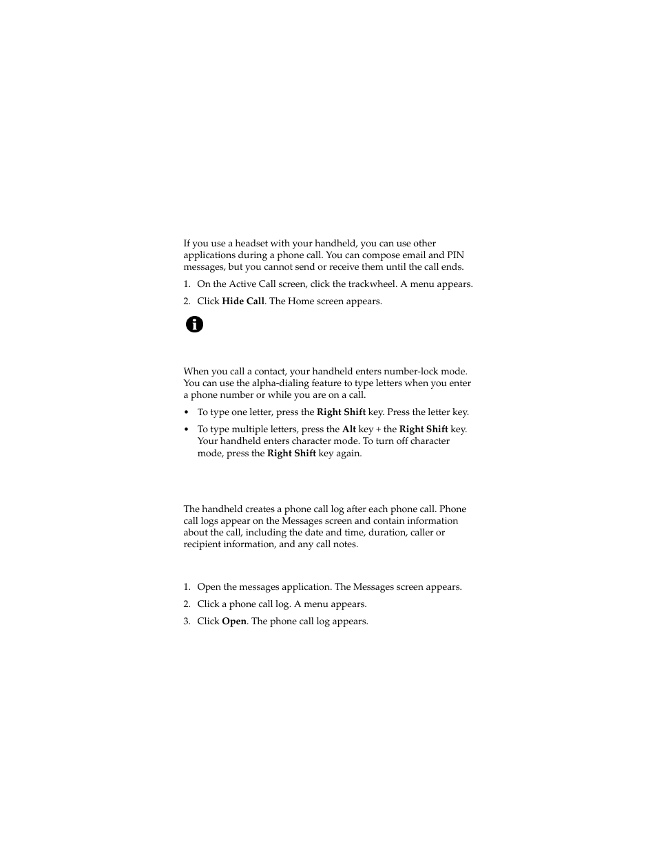 Managing phone call logs | Blackberry 6280 User Manual | Page 56 / 152
