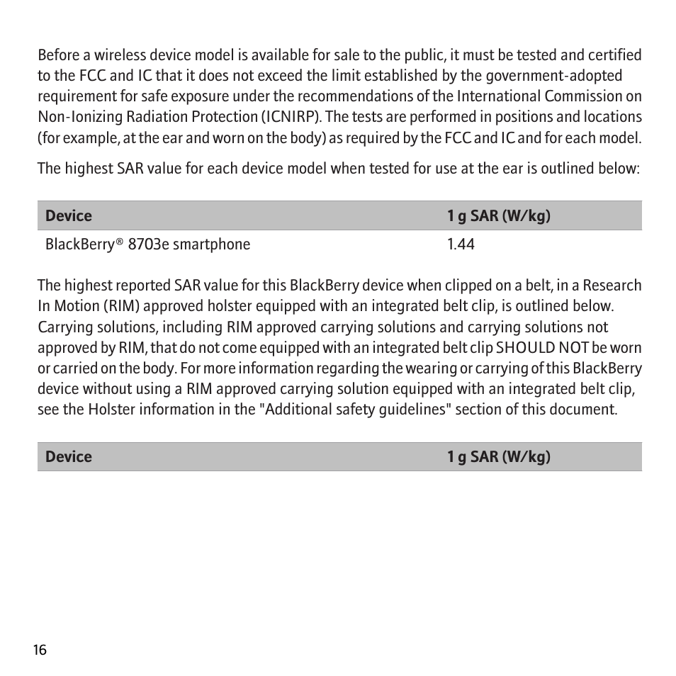 Blackberry 8703e User Manual | Page 18 / 30