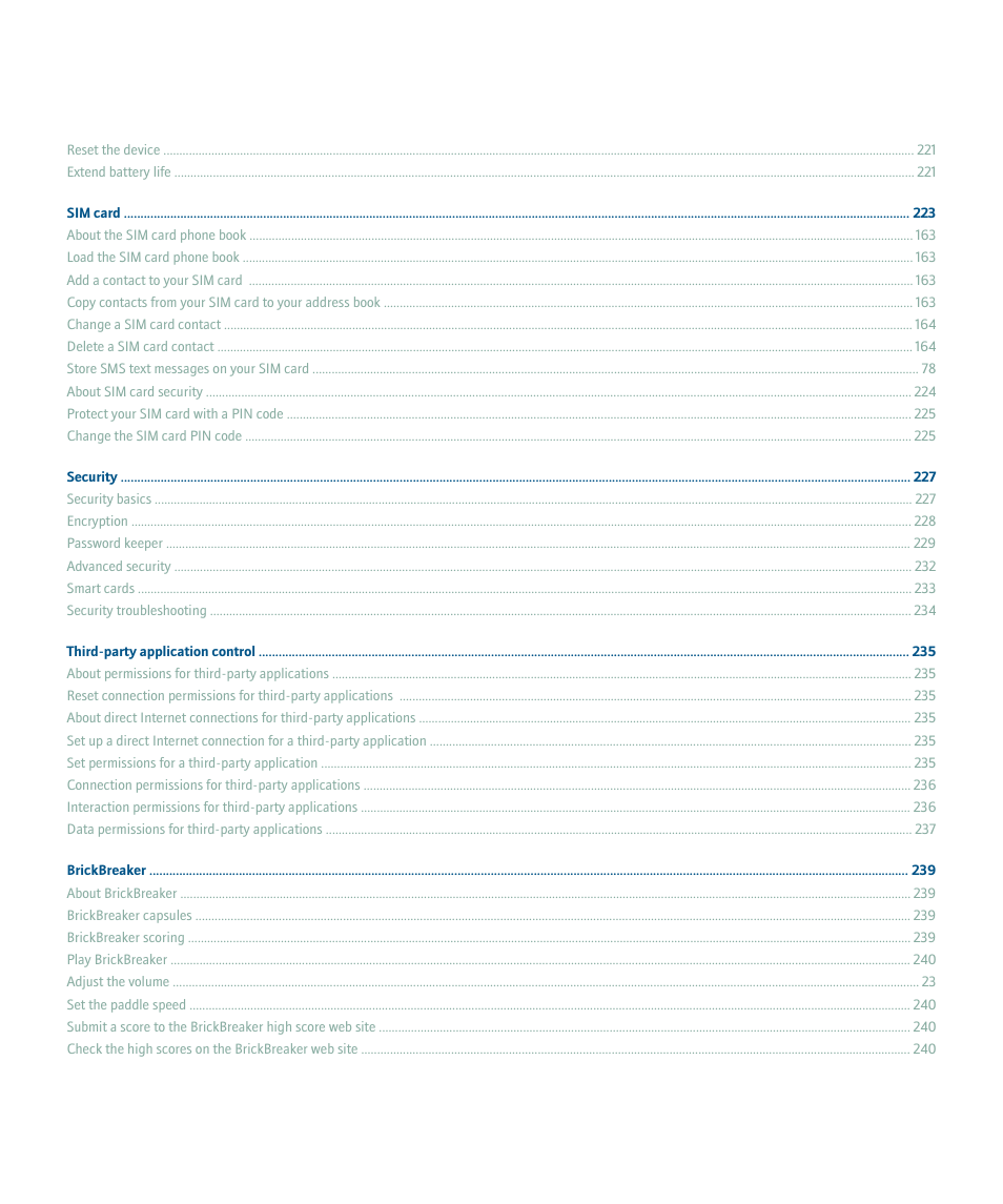 Blackberry 8100 User Manual | Page 10 / 262