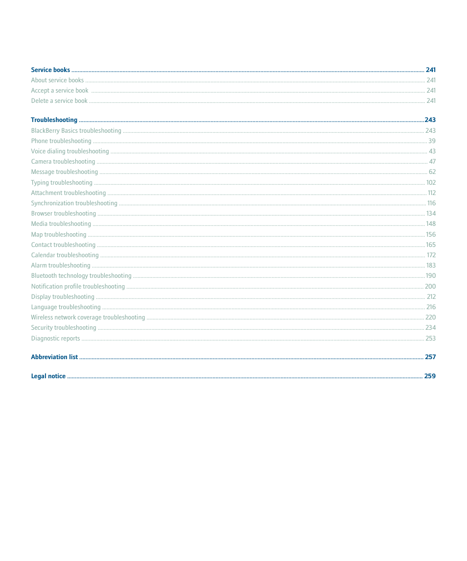 Blackberry 8100 User Manual | Page 11 / 262