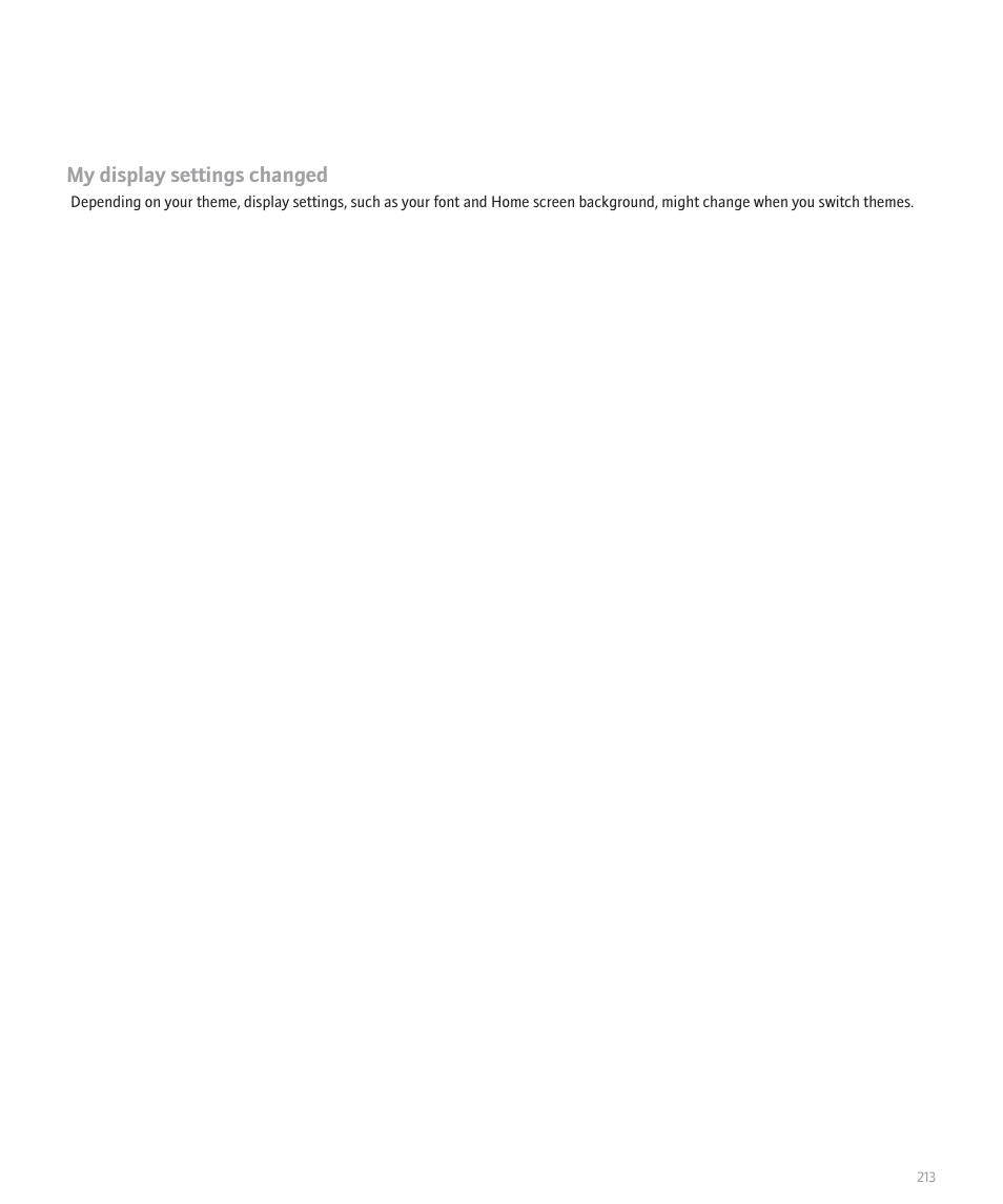 My display settings changed | Blackberry 8100 User Manual | Page 215 / 262