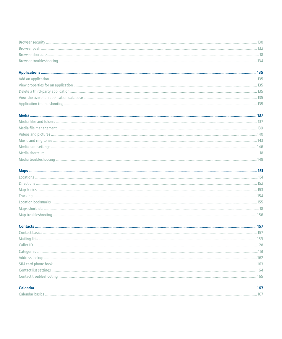 Blackberry 8100 User Manual | Page 7 / 262