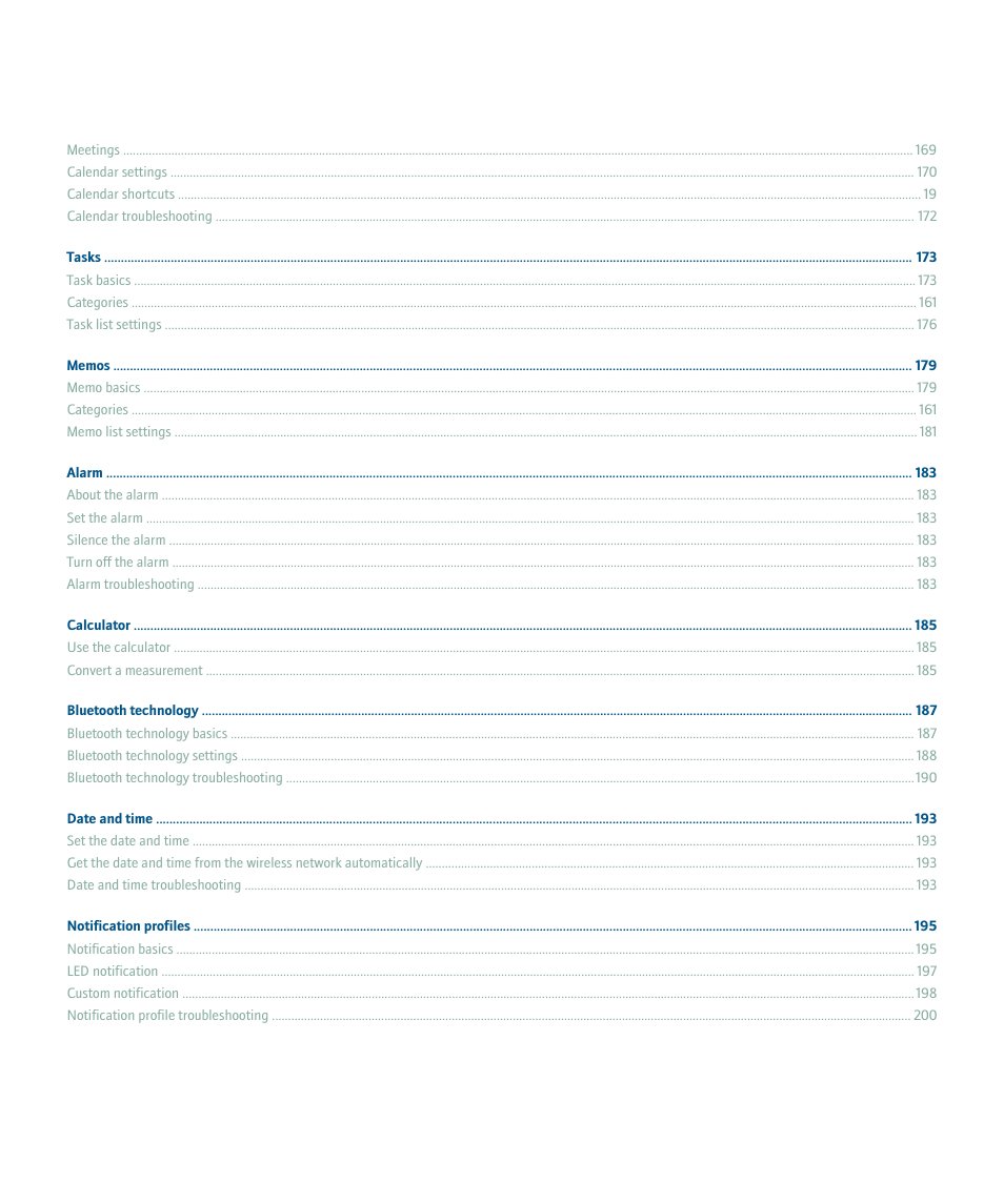 Blackberry 8100 User Manual | Page 8 / 262