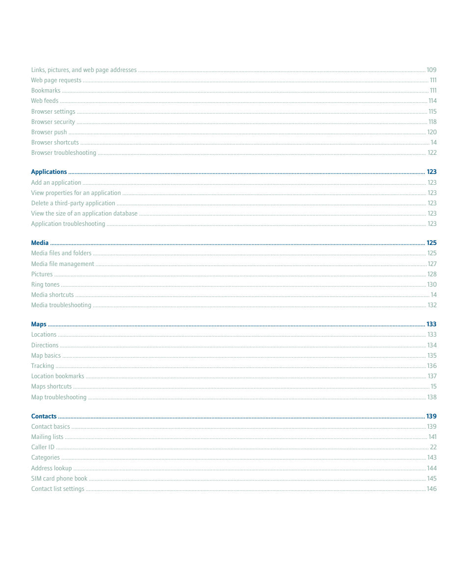 Blackberry 8707 Series User Manual | Page 6 / 240