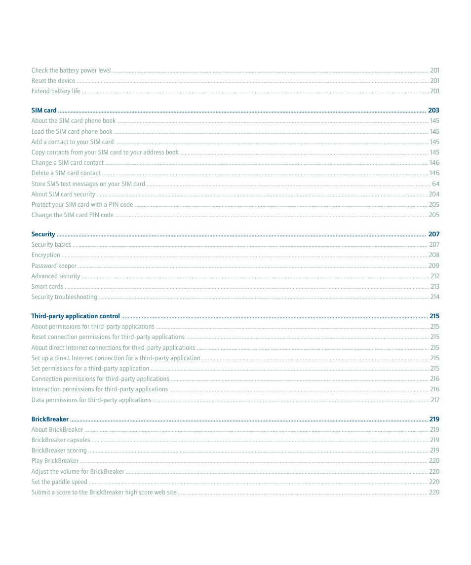 Blackberry 8707 Series User Manual | Page 9 / 240