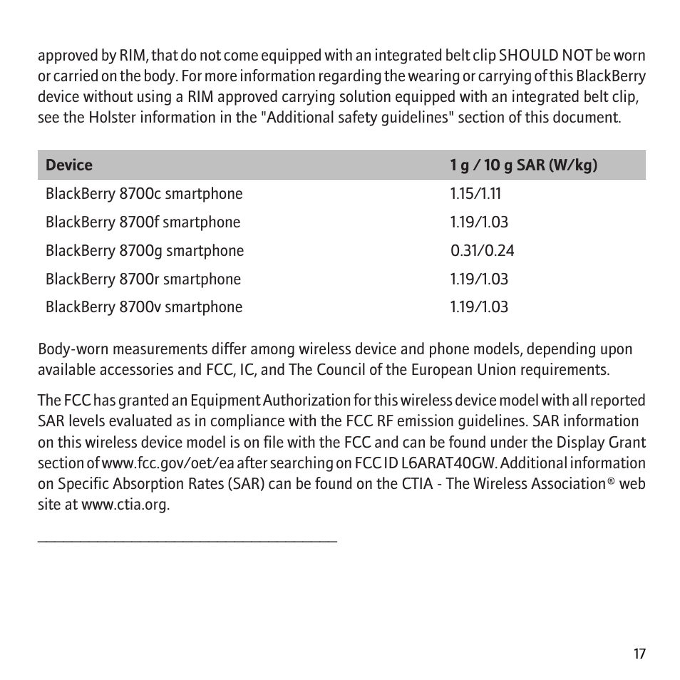 Blackberry 8700 User Manual | Page 19 / 29