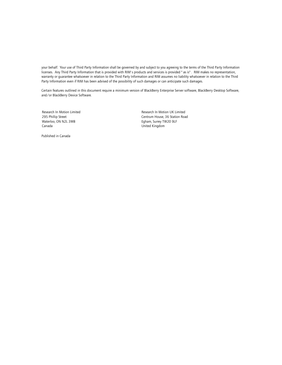 Blackberry CONNECT FOR POCKET PC 2.1 User Manual | Page 3 / 38