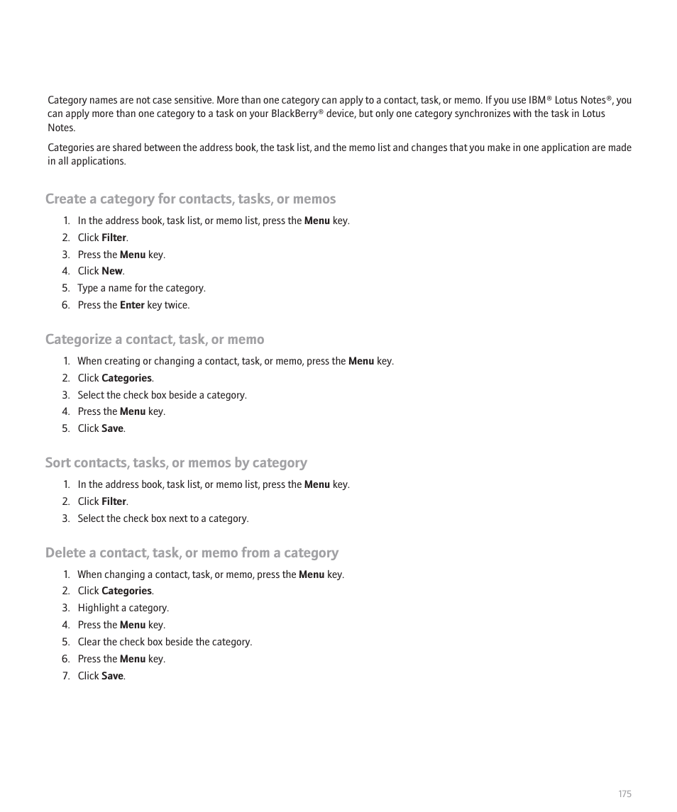 Blackberry Global 8830 User Manual | Page 177 / 262