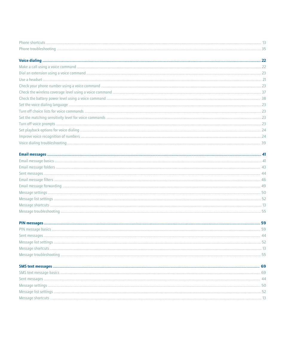 Blackberry Global 8830 User Manual | Page 4 / 262