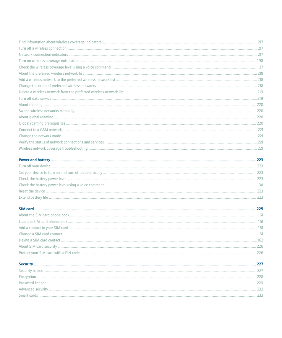 Blackberry Global 8830 User Manual | Page 9 / 262