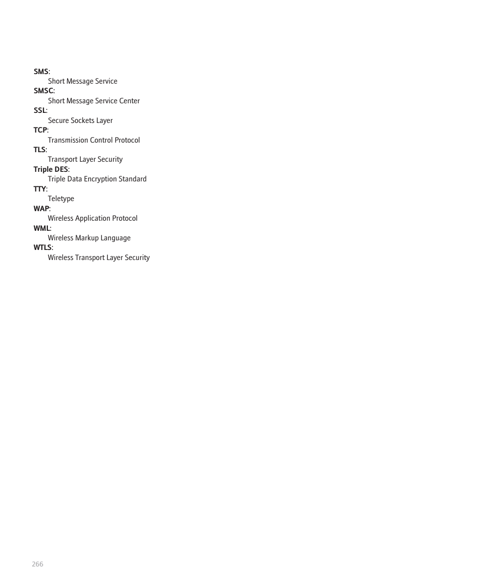 Blackberry 8300 User Manual | Page 268 / 270