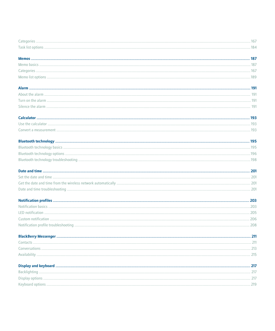 Blackberry 8300 User Manual | Page 8 / 270