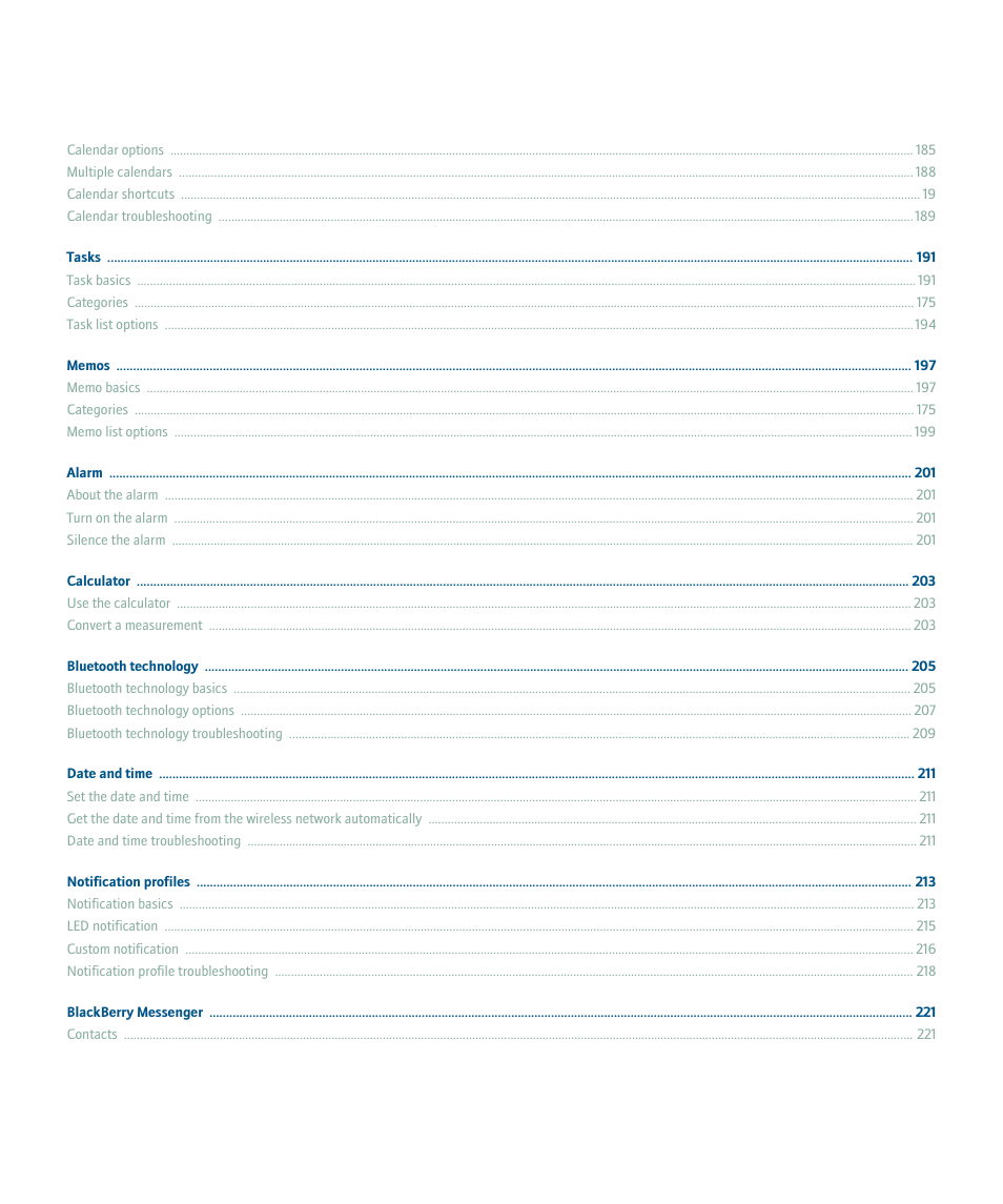Blackberry 8120 User Manual | Page 8 / 302