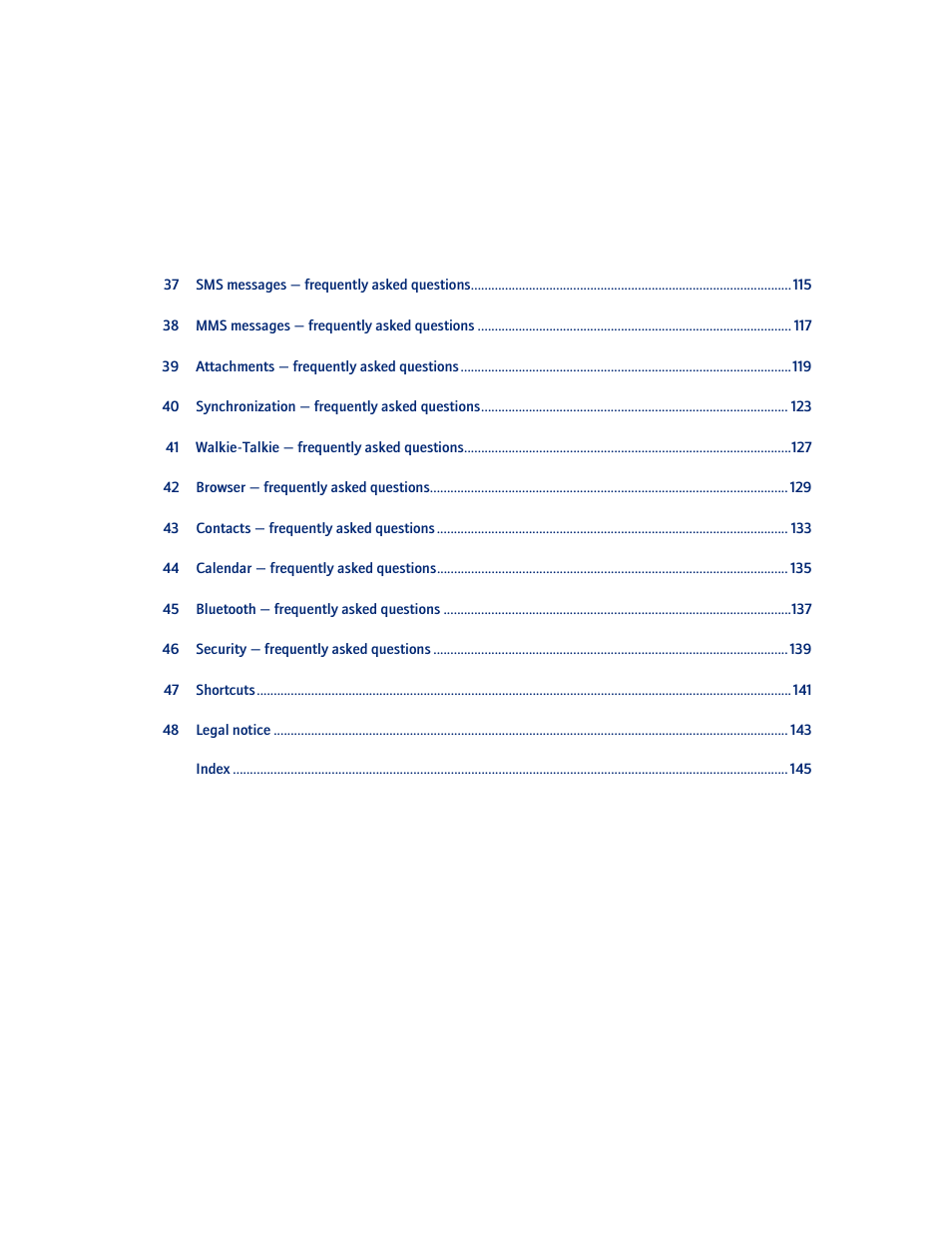 Blackberry 7100I User Manual | Page 7 / 160