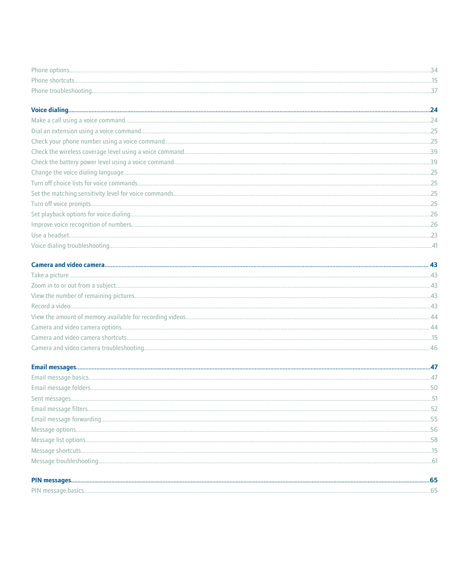 Blackberry Curve 8330 User Manual | Page 4 / 272