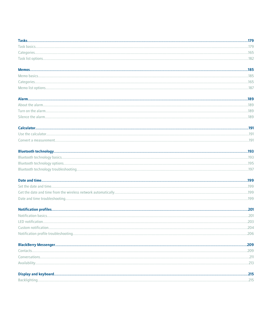 Blackberry Curve 8330 User Manual | Page 8 / 272
