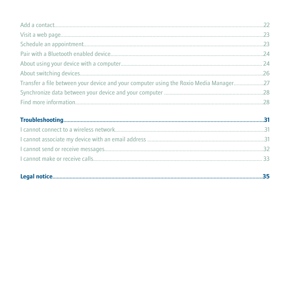 Blackberry 8700 User Manual | Page 4 / 42