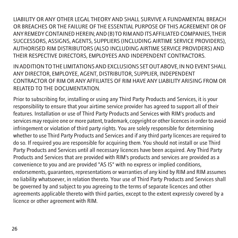 Blackberry 8707v User Manual | Page 28 / 30