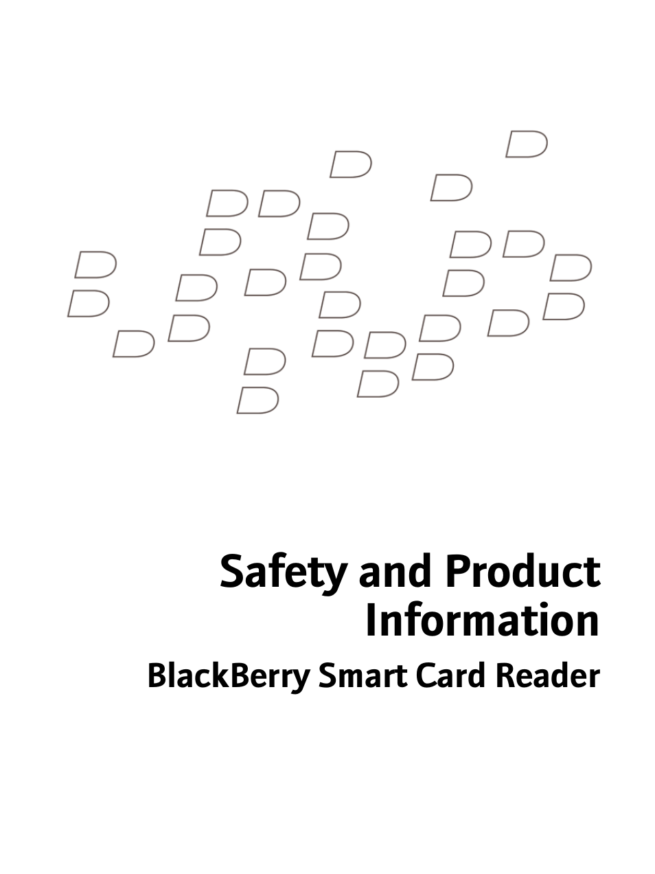 Blackberry RBB10BW User Manual | 46 pages