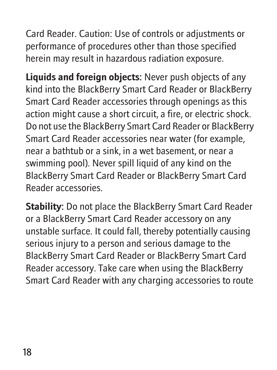 Blackberry RBB10BW User Manual | Page 20 / 46
