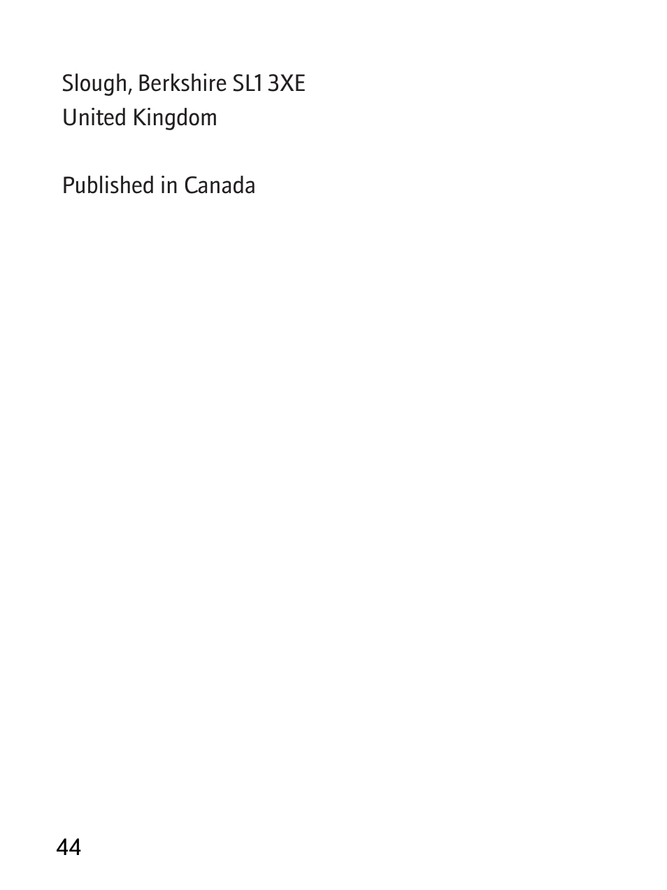 Blackberry RBB10BW User Manual | Page 46 / 46