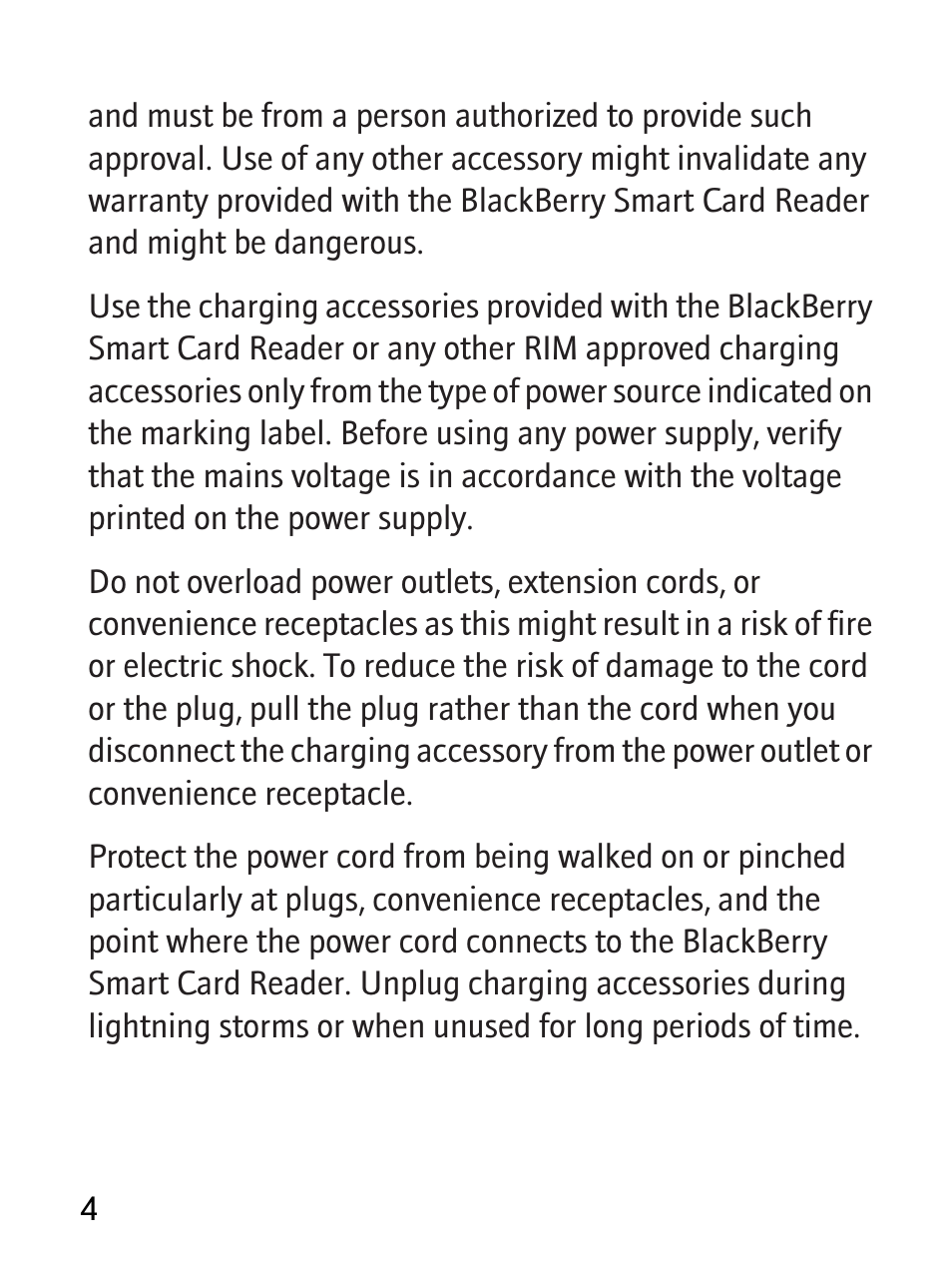 Blackberry RBB10BW User Manual | Page 6 / 46