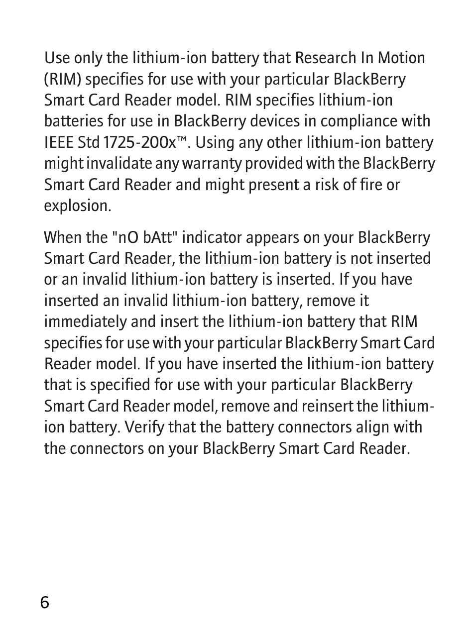 Blackberry RBB10BW User Manual | Page 8 / 46